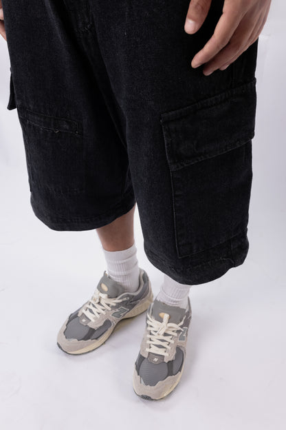 Baggy Cargo Zip Jeans