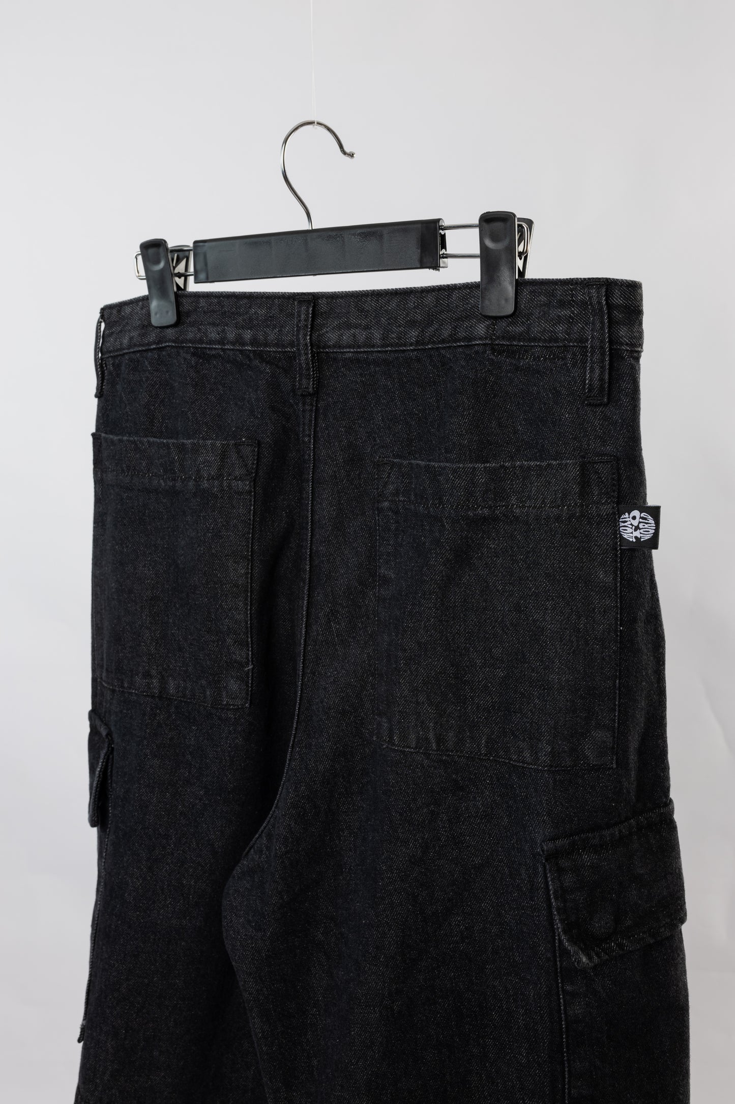 Baggy Cargo Zip Jeans