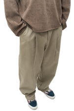 Light Brown Pleated Pants