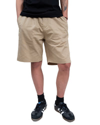 Light Brown Cotton Shorts